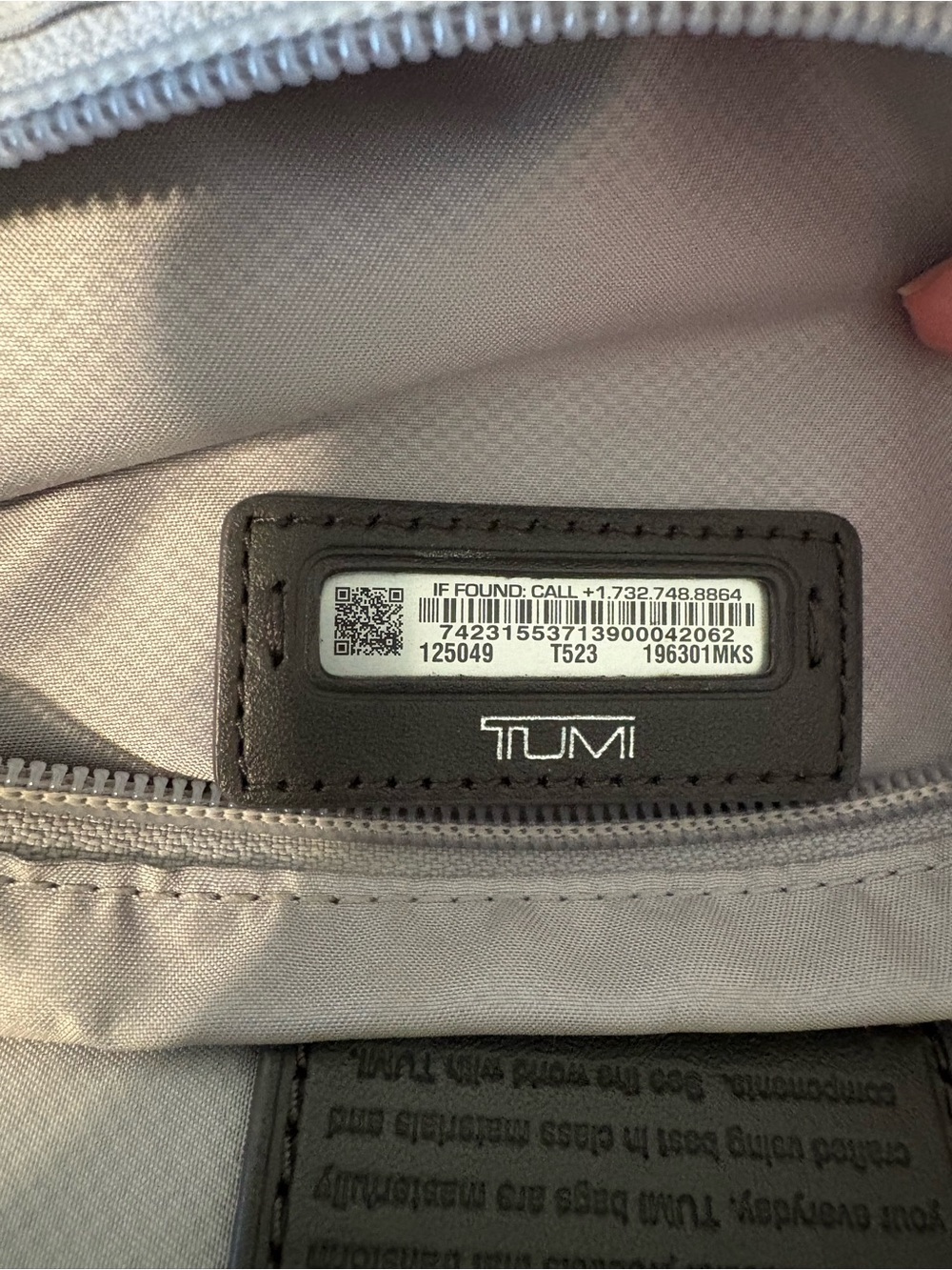 Tumi Backpack - Picture 5 of 7